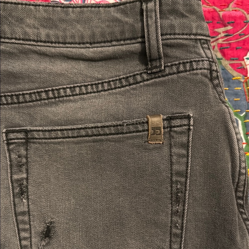 Joe’s Jeans Distressed Black Denim Skirt - Picture 5 of 5
